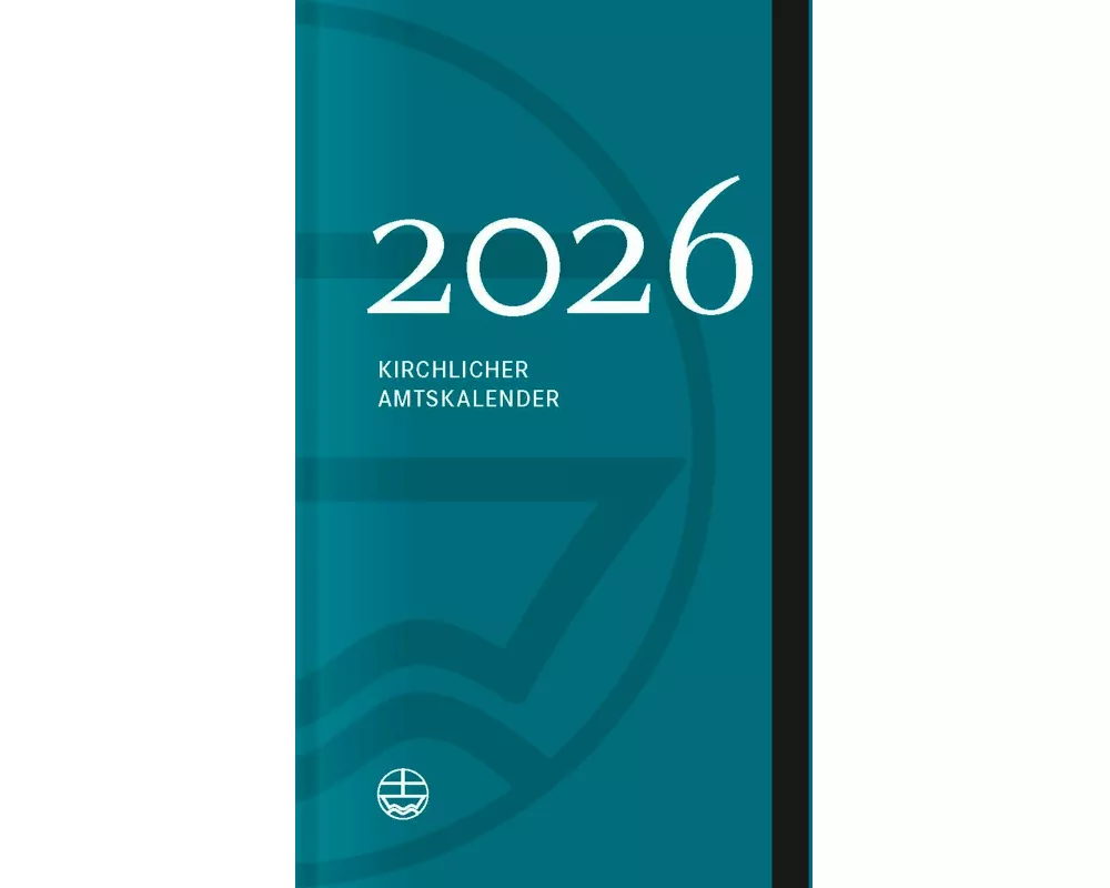 Kirchlicher Amtskalender 2026 - petrol