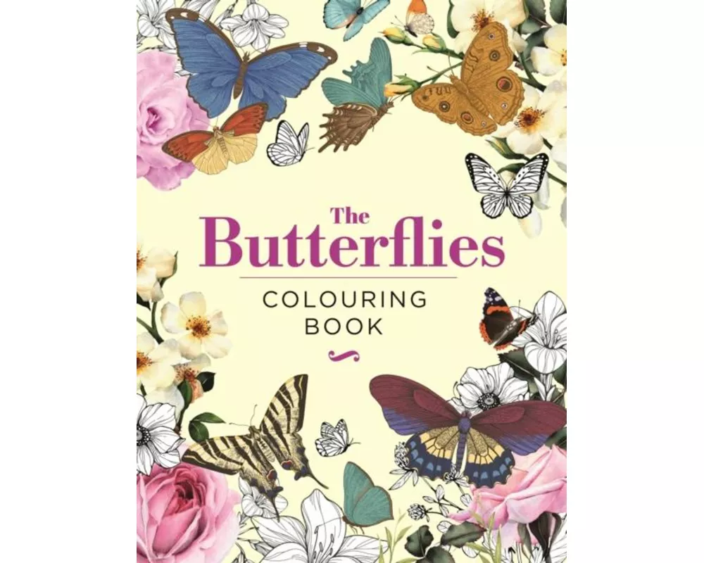 The Butterflies Colouring Book