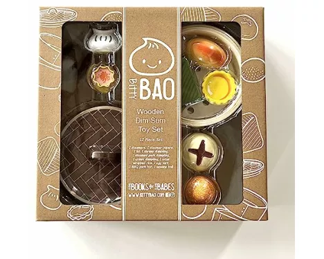 Wooden Dim Sum Toy Set