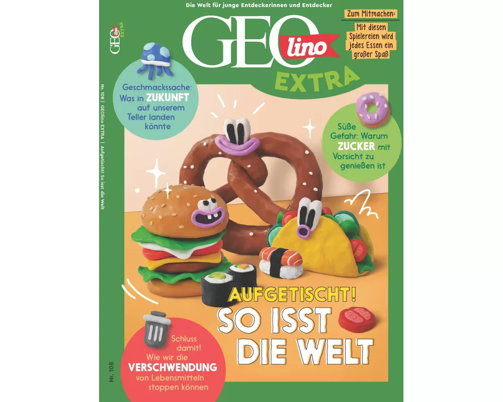 GEOlino extra 108/2024 - So isst die Welt