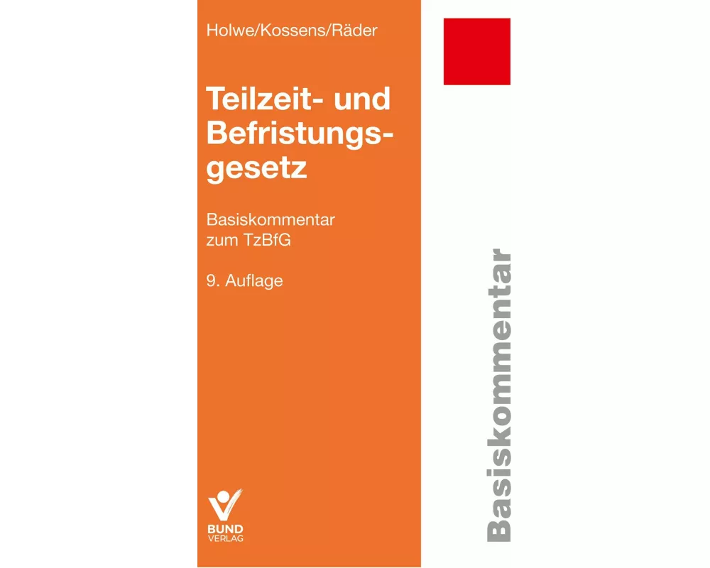 Teilzeit- und Befristungsgesetz