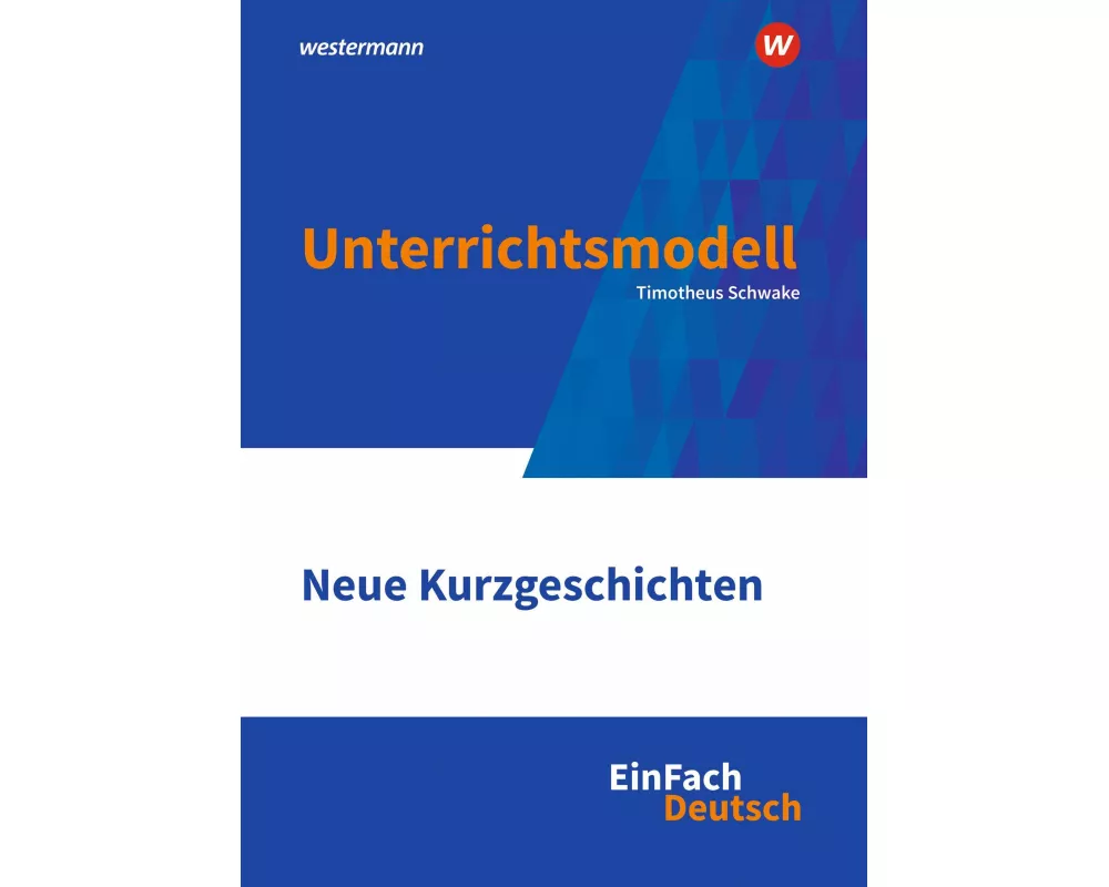 EinFach Deutsch Unterrichtsmodelle
