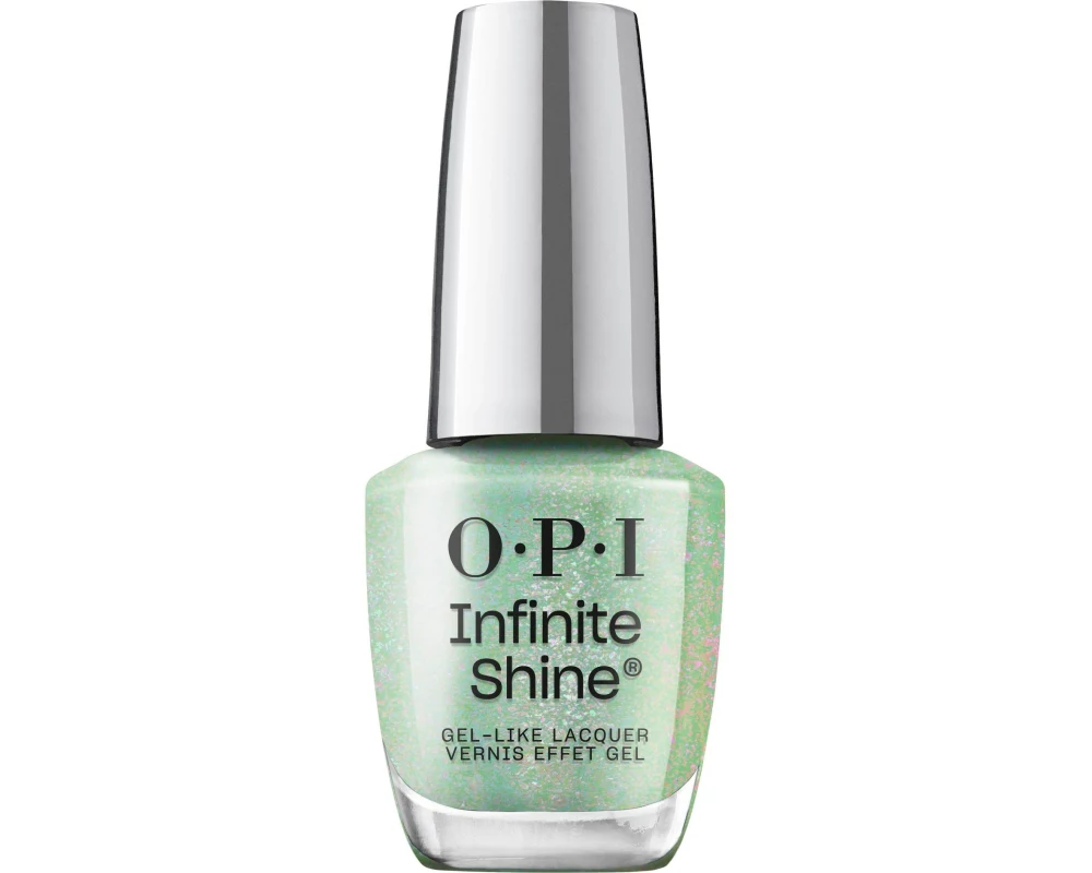 OPI Infinite Shine Teals Familiar