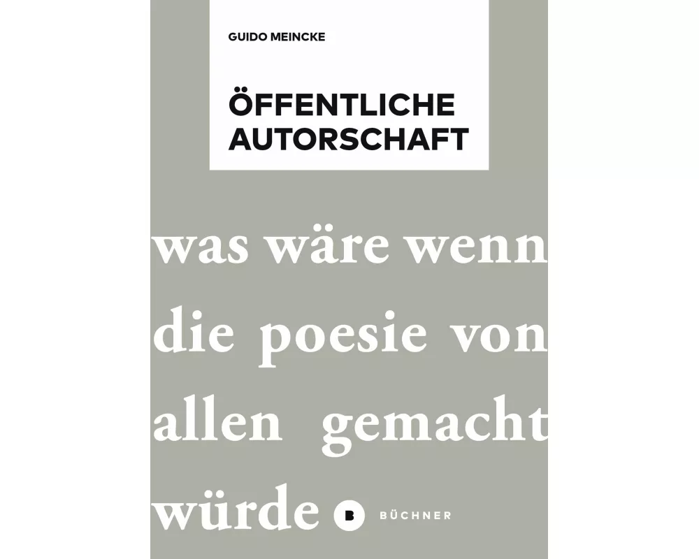 Öffentliche Autorschaft