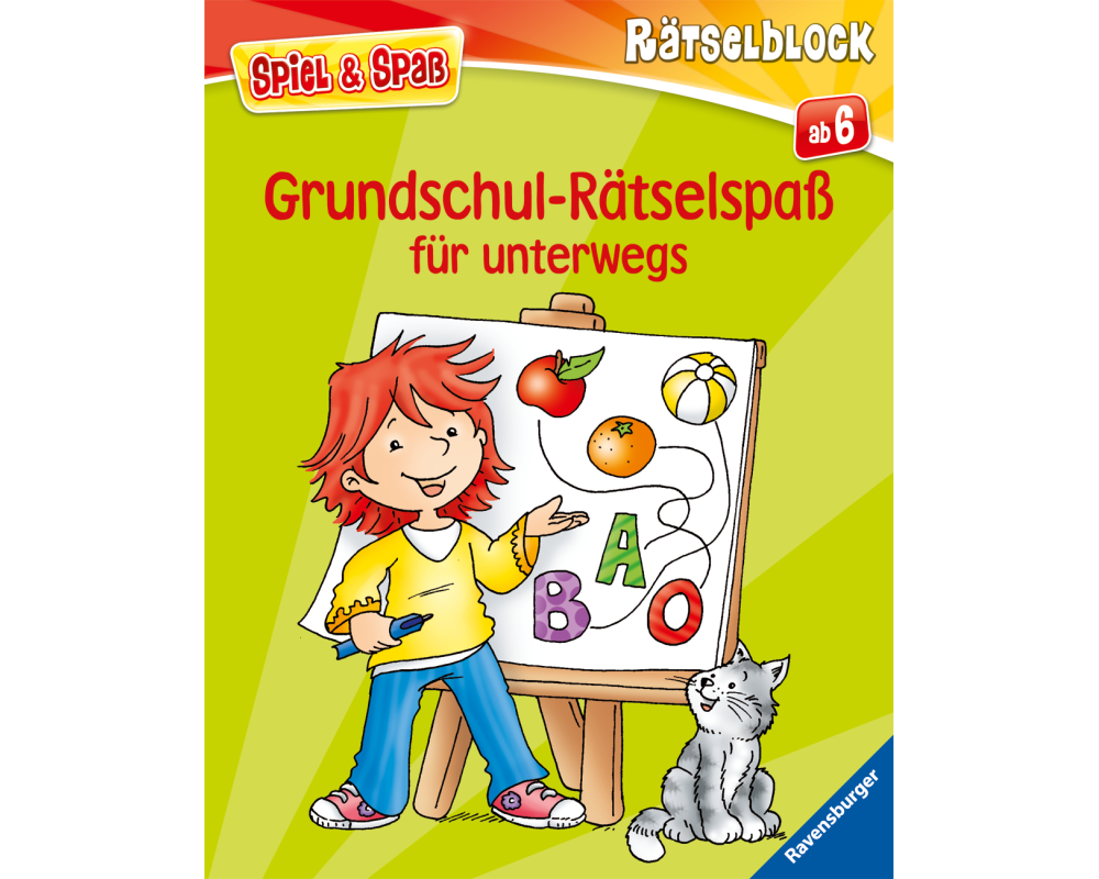 Spiel & Spaß - Grundschul-Rätselspaß für unterwegs