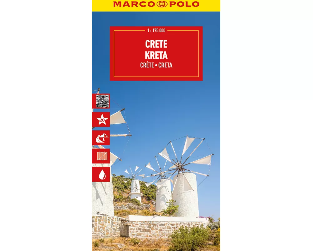 MARCO POLO Reisekarte Kreta 1:175.000