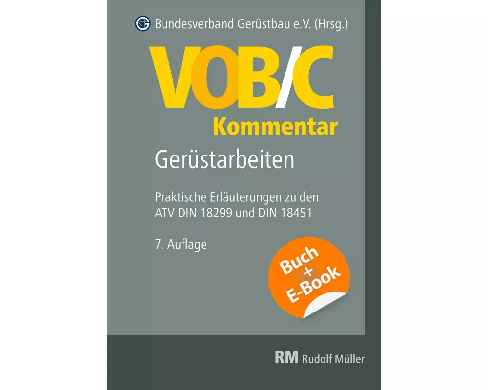 VOB/C Kommentar - Gerüstarbeiten mit E-Book (PDF)