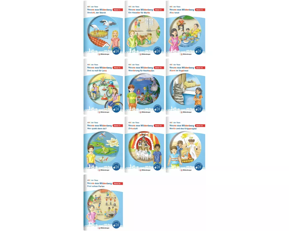 Paket - Neues aus Mildenberg - Geschichten von Mia, Mio und ihren Freunden 11-20