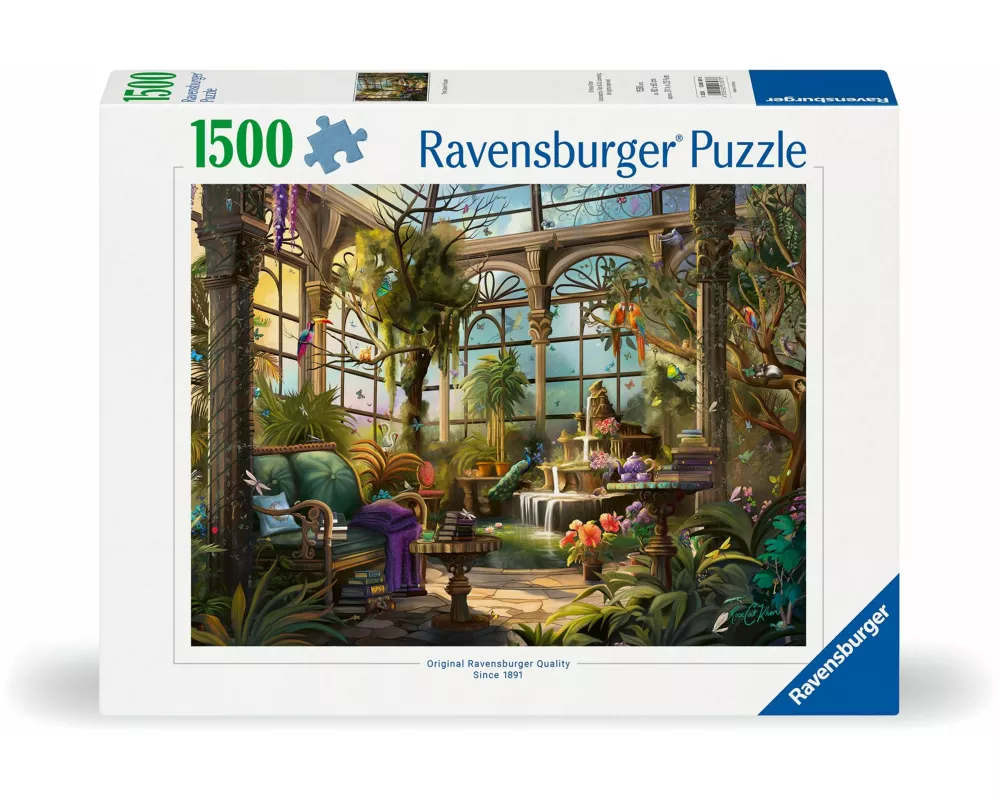 Erwachsenenpuzzle 1500 Teile - Das Gewächshaus