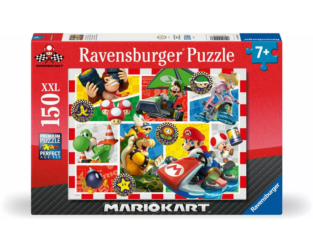 Kinderpuzzle 150 XXL Teile - Mario Kart - Spaß mit Mario Kart