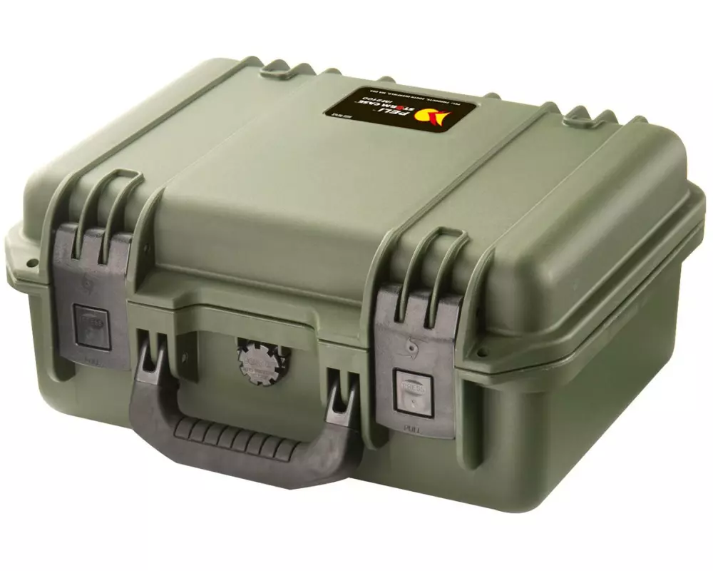 Peli Schutzkoffer Storm iM2100 ohne Schaumstoffeinlage, Grün