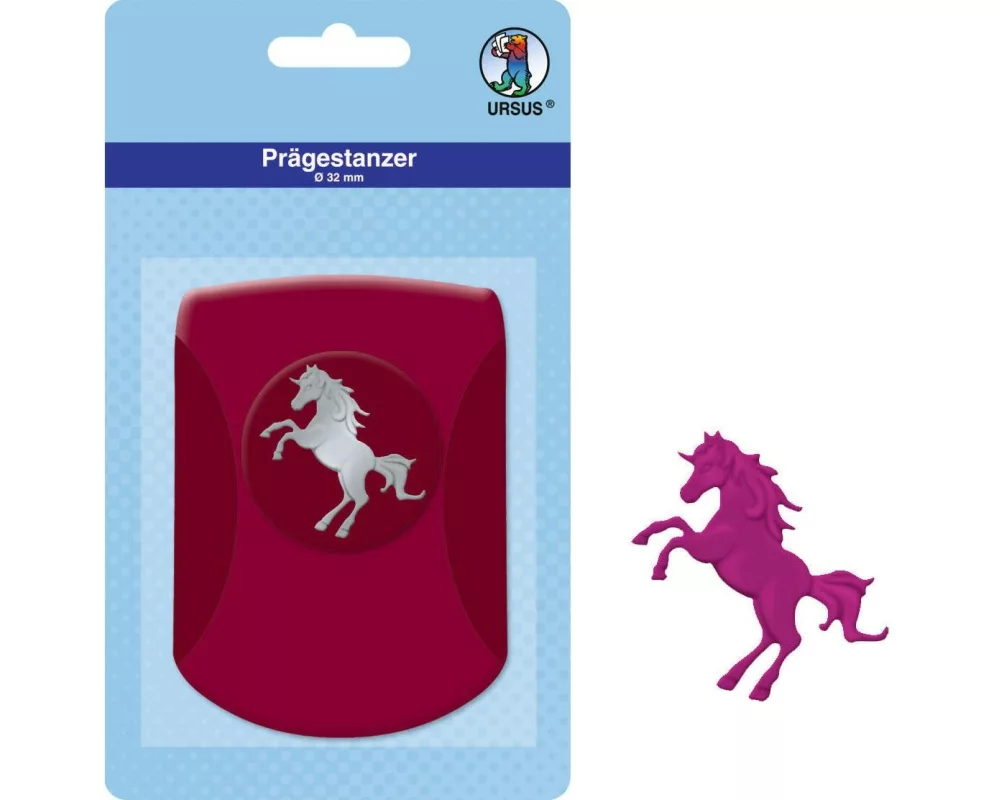 URSUS Prägestanzer Pferde, 3.2 cm