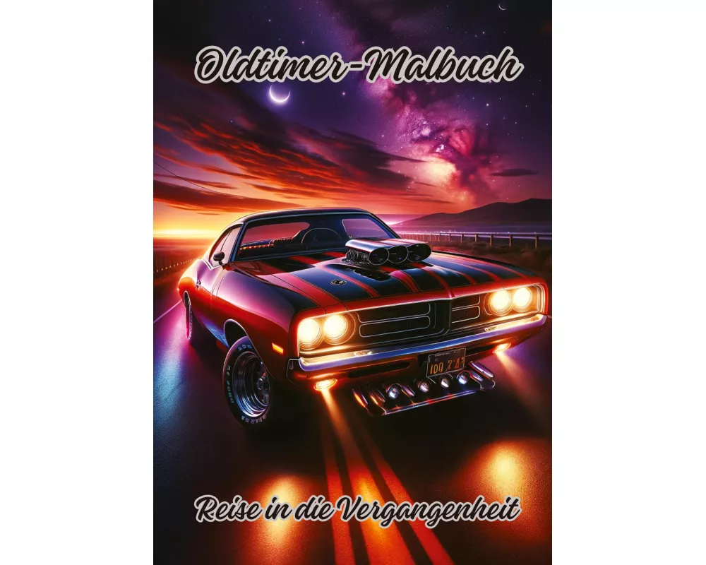Oldtimer-Malbuch