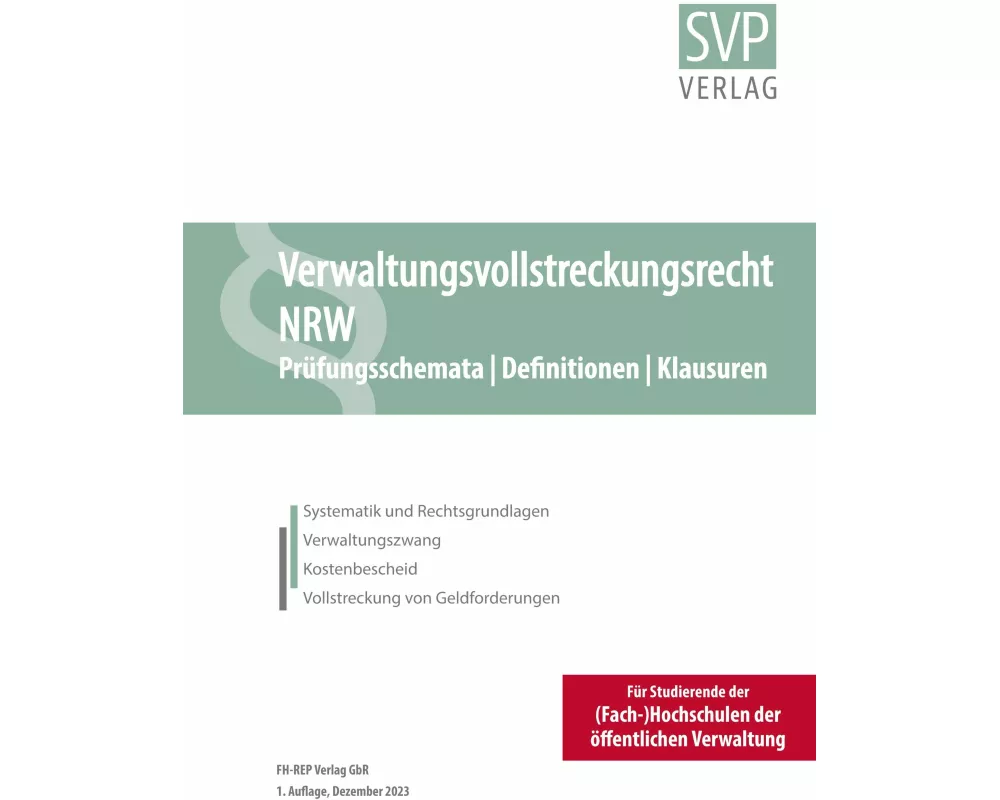 Verwaltungsvollstreckungsrecht NRW