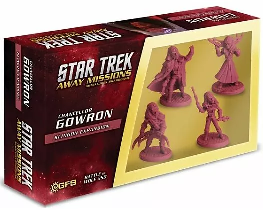 Star Trek Away Teams: Tng Klingon Away Team: Gowron +3