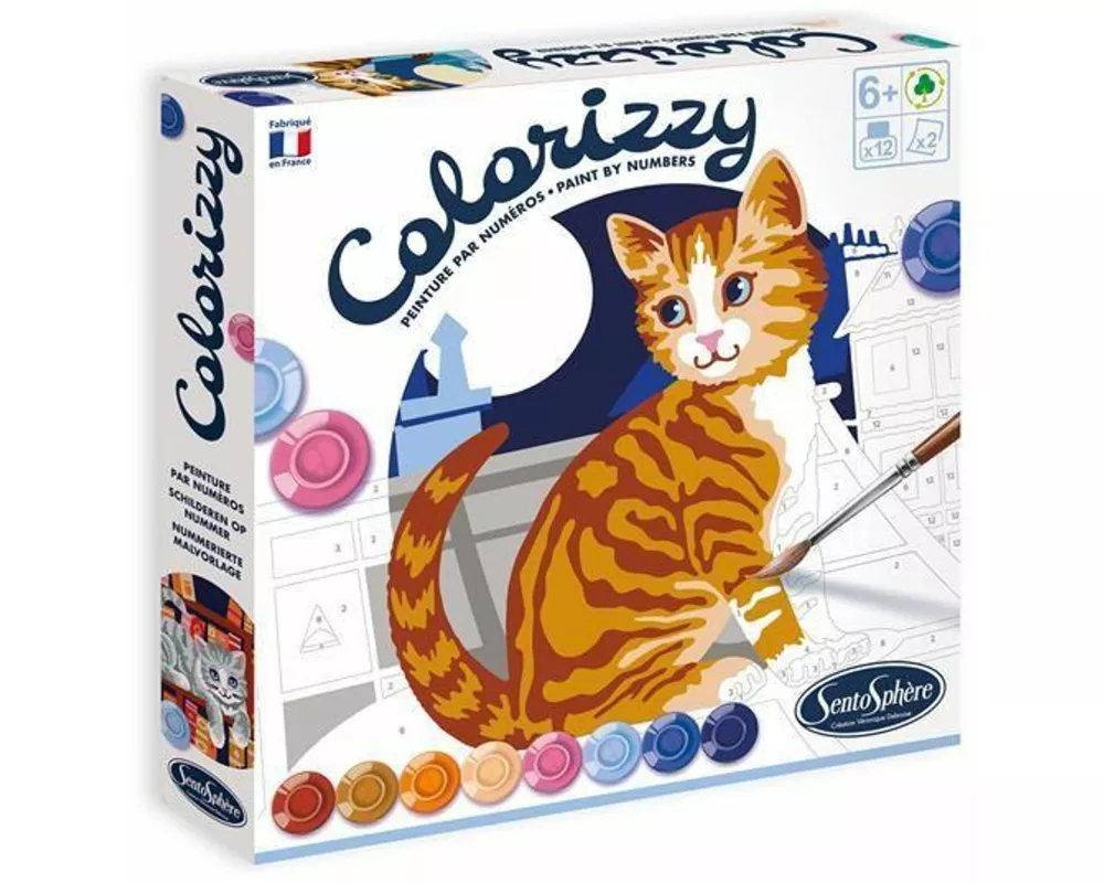 Colorizzy Malen nach Zahlen - Katzen