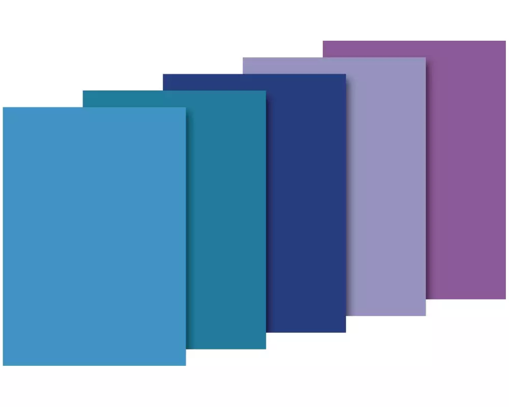 Heyda Seidenpapier 50x70 cm Blau