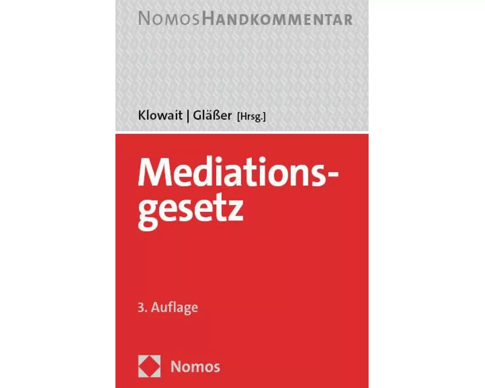 Mediationsgesetz