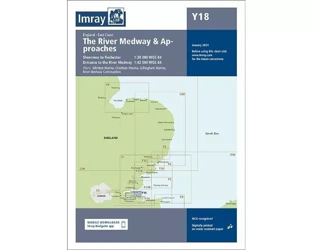 Imray Chart Y18
