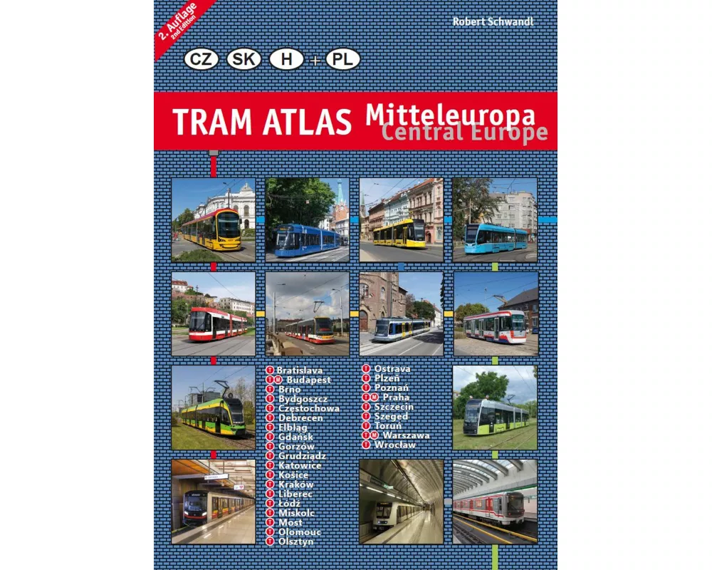 Tram Atlas Mitteleuropa / Central Europe