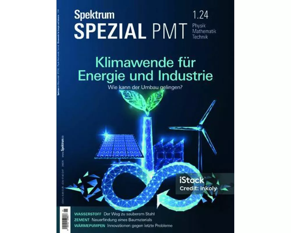 Spektrum Spezial 1/2024 - Klimawende für Energie und Industrie