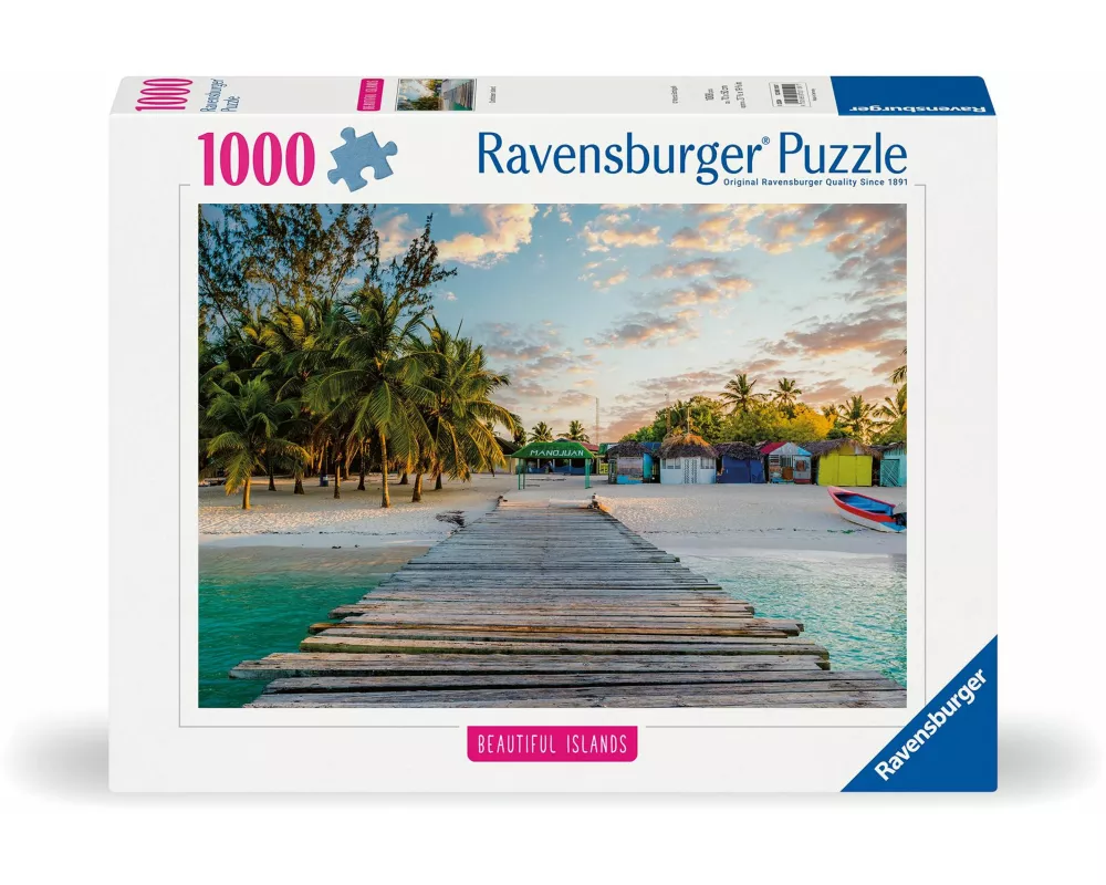 Erwachsenenpuzzle 1000 Teile - Karibische Insel