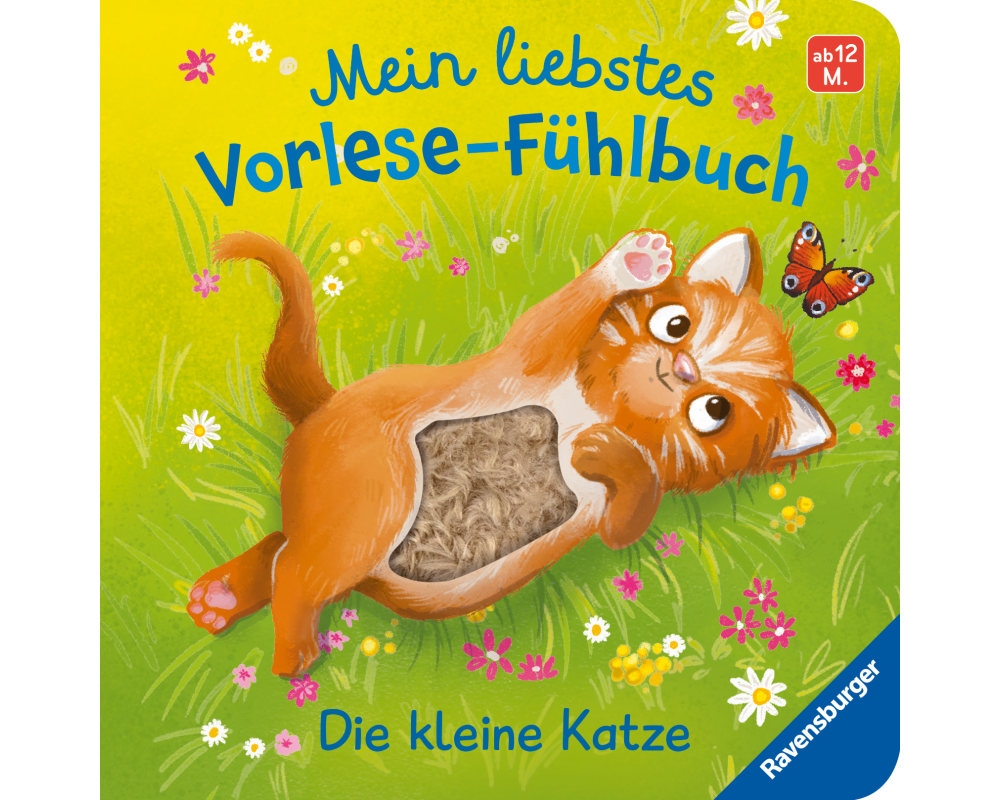 Mein liebstes Vorlese-Fühlbuch - Die kleine Katze