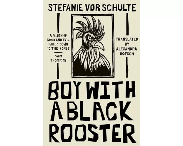 Boy with a Black Rooster