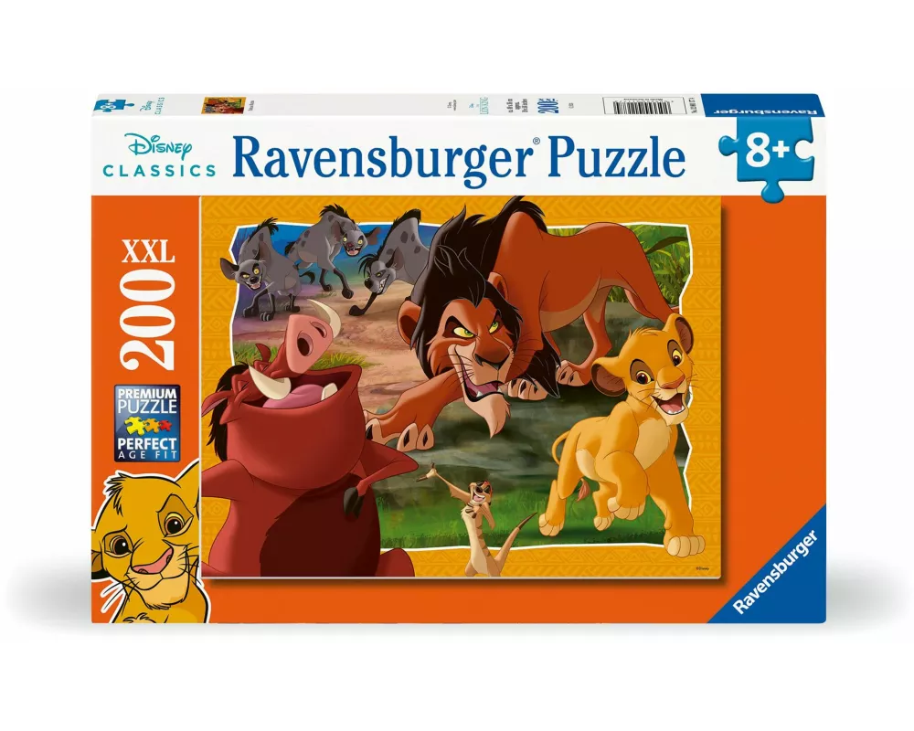 Kinderpuzzle 200 XXL Teile - Disney Der König der Löwen - Hakuna Matata