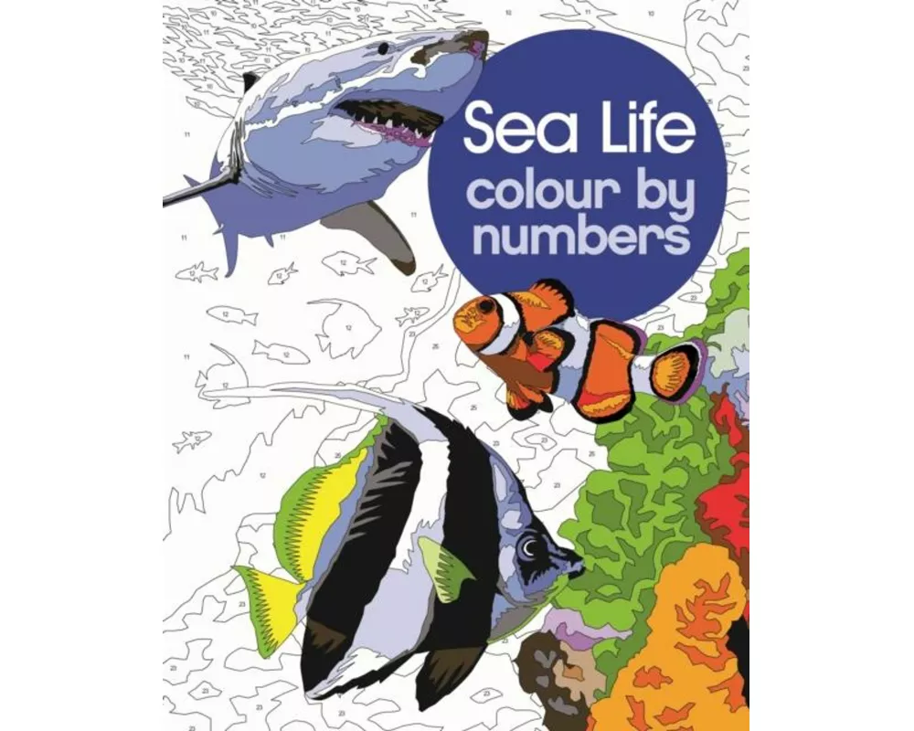 Sea Life Colour by Numbers