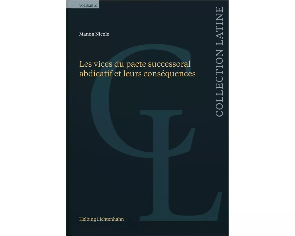 Les vices du pacte successoral abdicatif et leurs conséquences