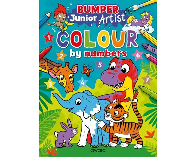 Junior Artist Bumper Colour By Numbers