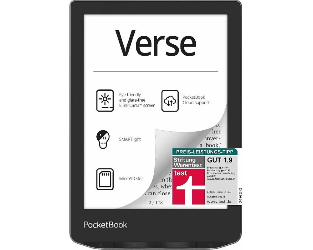 PocketBook Verse, grau
