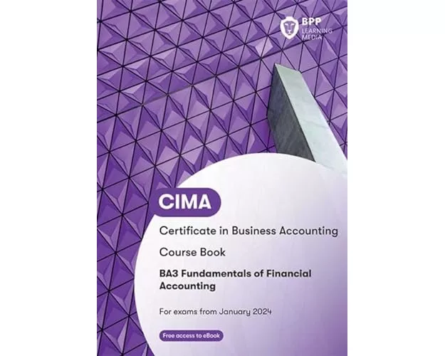 CIMA BA3 Fundamentals of Financial Accounting