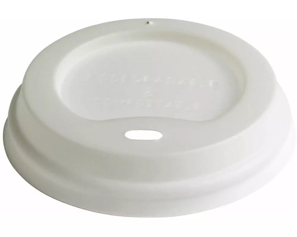 Naturesse Deckel zu 100 ml Kaffeebecher, 50 Stück, Weiss