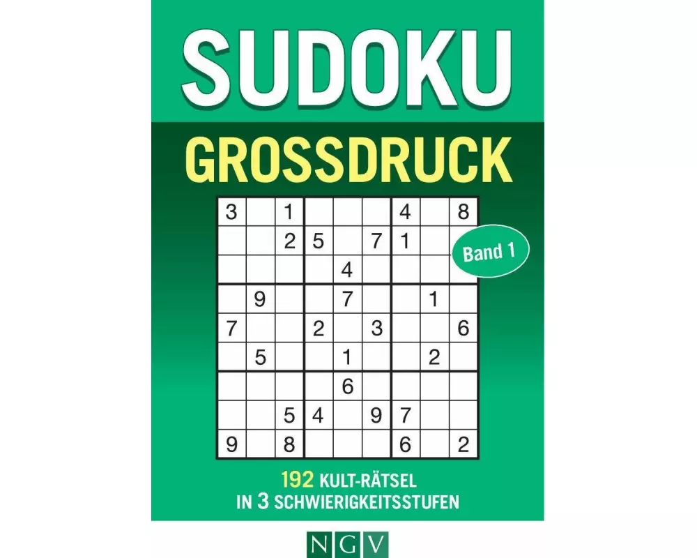 Sudoku Großdruck - Band 1