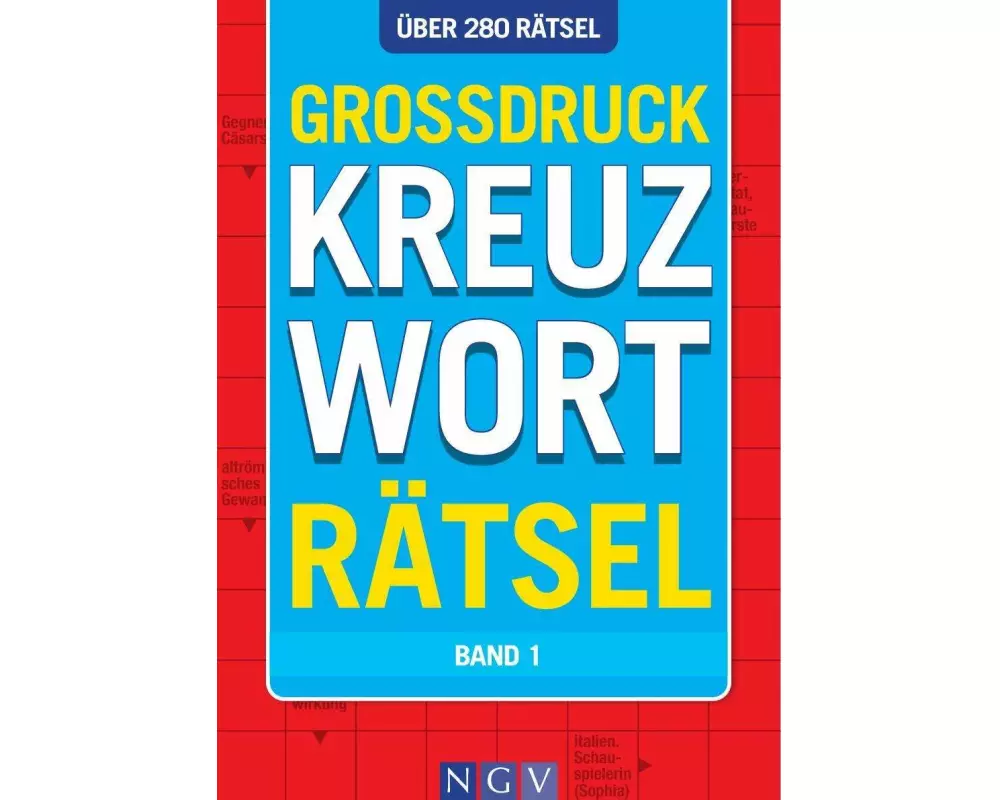 Großdruck Kreuzworträtsel - Band 1