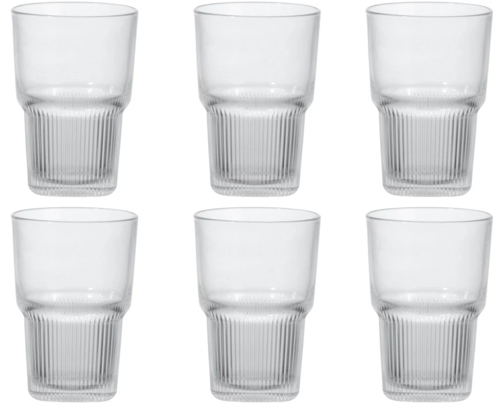 Arcoroc Longdrinkglas Starline 350 ml, 6 Stück, Transparent