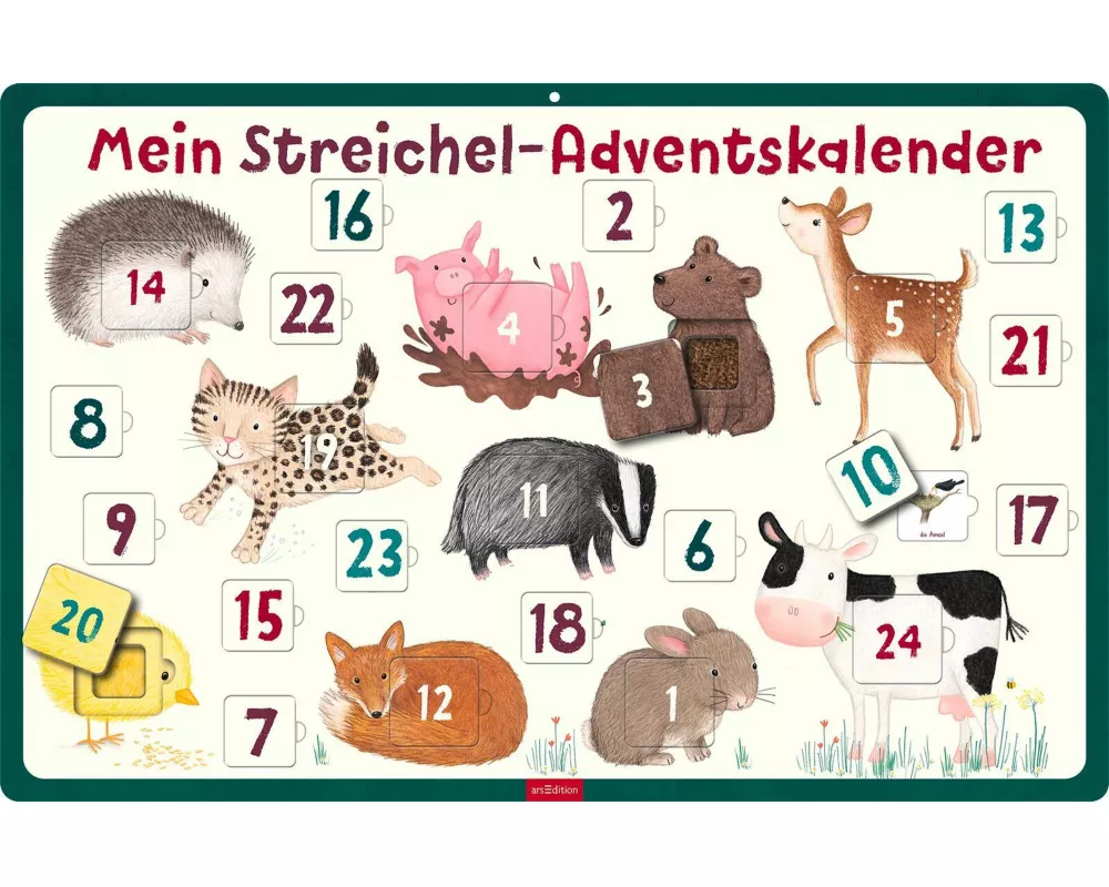 Mein Streichel-Adventskalender