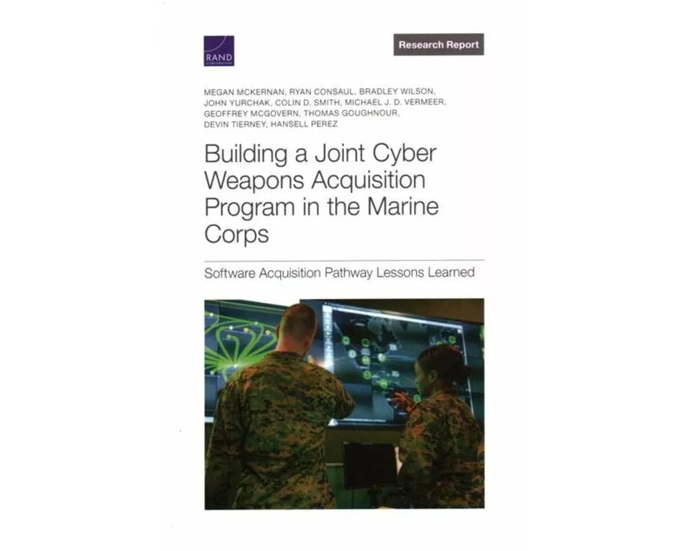 Building a Joint Cyber Weapons Acquisition Program in the Marine Corps
