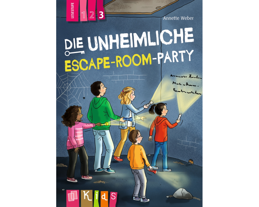 Die unheimliche Escape-Room-Party – Lesestufe 3