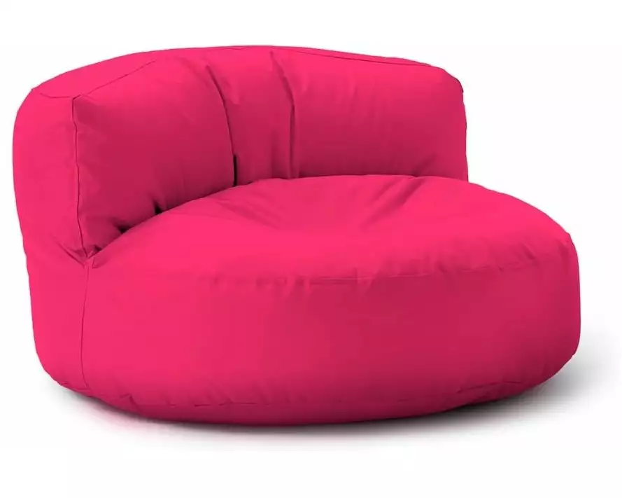 Lumaland Sitzsack-Sofa, 320 l Polyester (PES), Rosa