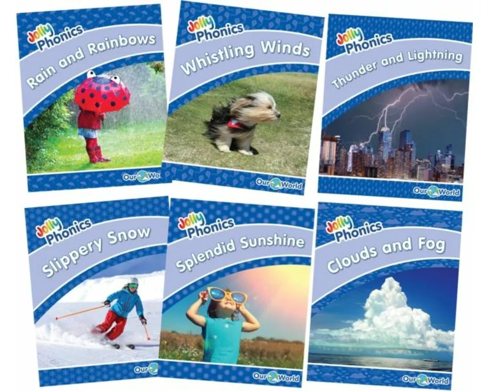 Jolly Phonics Readers Level 4, Our World, Complete Set