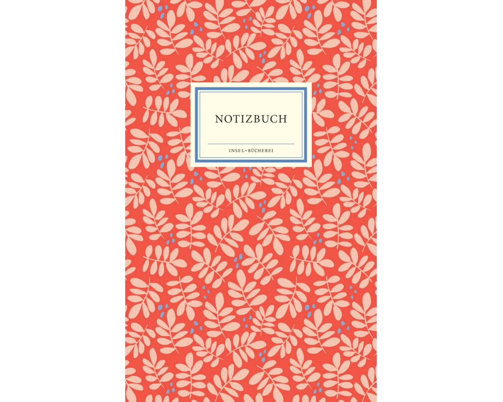 Notizbuch Insel-Bücherei »Roter Blätterzauber«