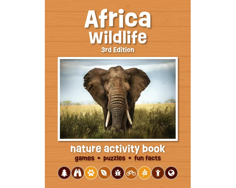 Africa Wildlife Nature Activity Book, 3rd Ed