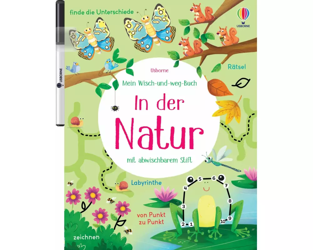 Mein Wisch-und-weg-Buch: In der Natur