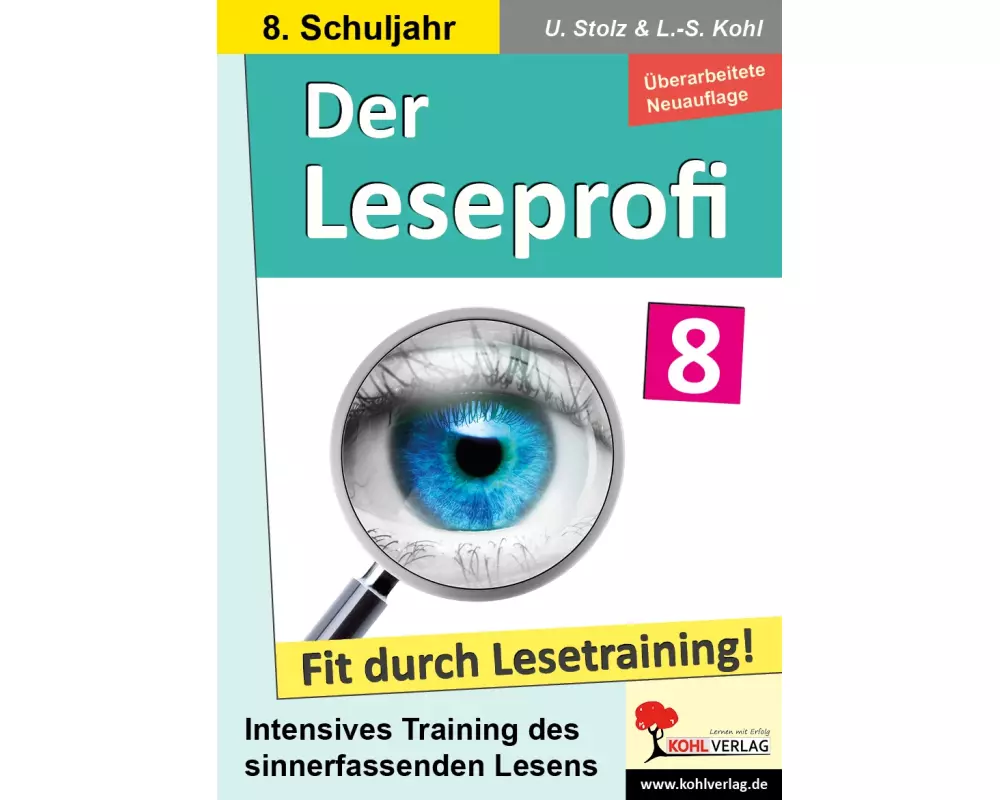 Der Leseprofi - Fit durch Lesetraining / Klasse 8