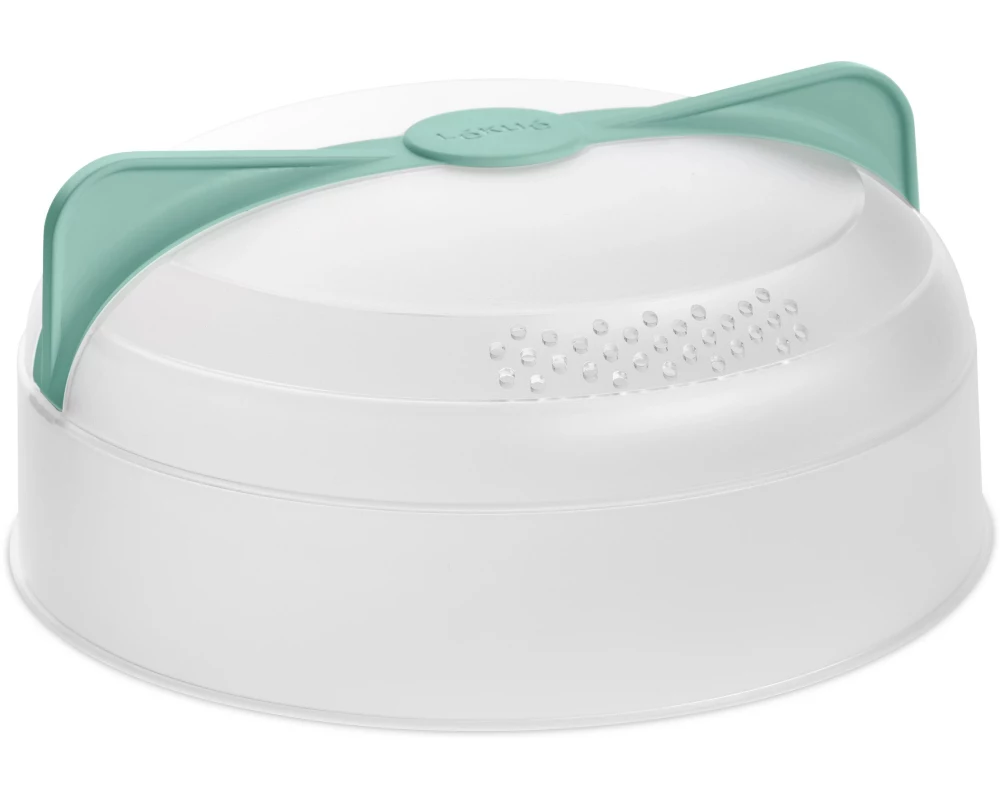 Lékué Mikrowellenhaube Transparent/Grün