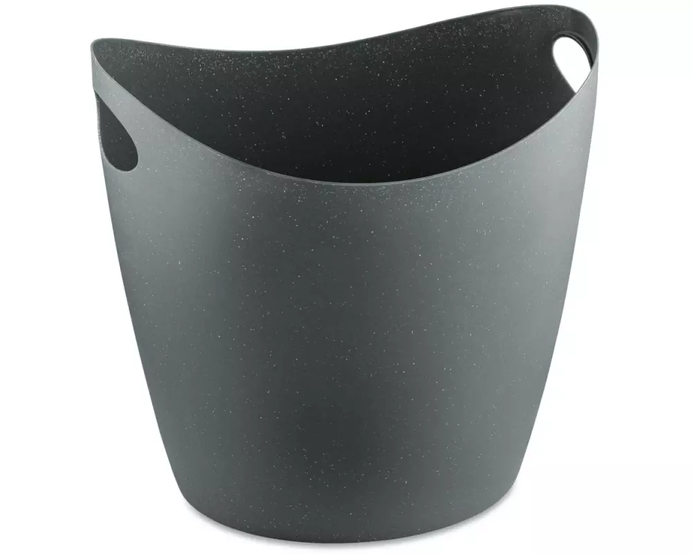 Koziol Wäschekorb Bottichelli XL 28 l, Grau