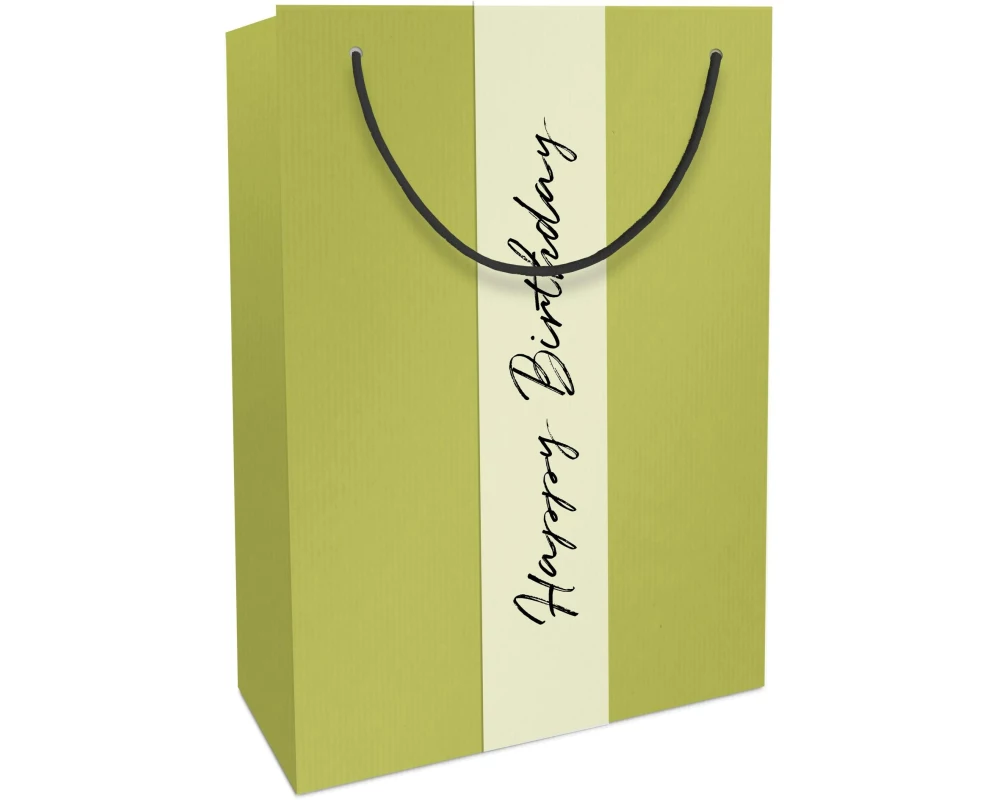 Braun + Company Geschenktasche Happy Birthday 23 x 33 x 11 cm